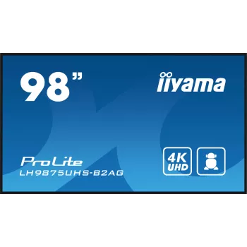 Digital-Signage-Flachbildschirm iiyama LH9875UHS-B2AG 97,5 Zoll LED 4K Ultra HD 3840 x 2160