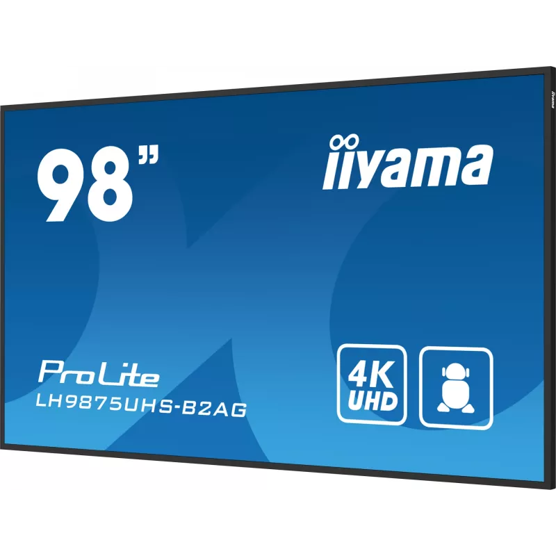 Digital-Signage-Flachbildschirm iiyama LH9875UHS-B2AG 97,5 Zoll LED 4K Ultra HD 3840 x 2160