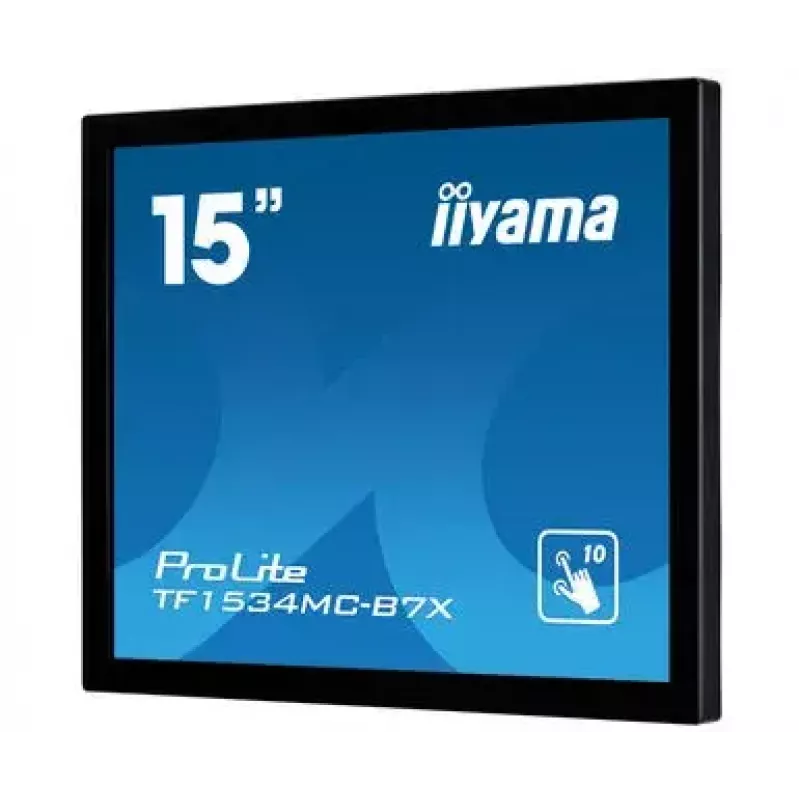 iiyama TF1534MC-B7X Computer-Monitor 38,1 cm (15 Zoll) 1024 x 768 Pixel XGA LED Touchscreen Multi-User Schwarz