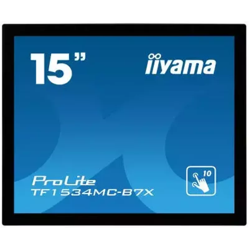 iiyama TF1534MC-B7X Computer-Monitor 38,1 cm (15 Zoll) 1024 x 768 Pixel XGA LED Touchscreen Multi-User Schwarz