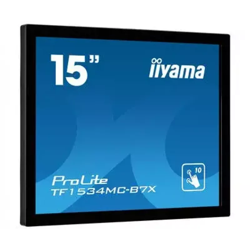 iiyama TF1534MC-B7X Computer-Monitor 38,1 cm (15 Zoll) 1024 x 768 Pixel XGA LED Touchscreen Multi-User Schwarz