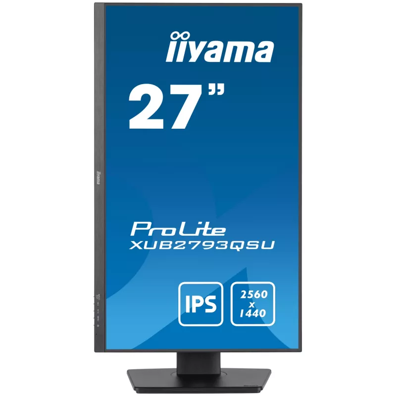 iiyama XUB2793QSU-B7 Computer Monitor 68,6 cm (27 Zoll) 2560 x 1440 Pixel Quad HD LED Schwarz