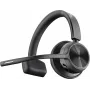 HP Poly Voyager 4310 USB-A Headset +BT700 Dongle, kabellos, Büro/Callcenter, 20 - 20000 Hz, 122 g, Headset, Schwarz