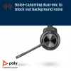 HP Poly Voyager 4310 USB-A Headset +BT700 Dongle, kabellos, Büro/Callcenter, 20 - 20000 Hz, 122 g, Headset, Schwarz
