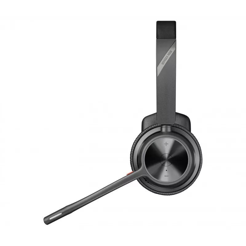 HP Poly Voyager 4310 USB-A Headset +BT700 Dongle, kabellos, Büro/Callcenter, 20 - 20000 Hz, 122 g, Headset, Schwarz