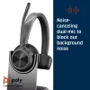 HP Poly Voyager 4310 USB-C Headset + BT700 Dongle + Ladestation