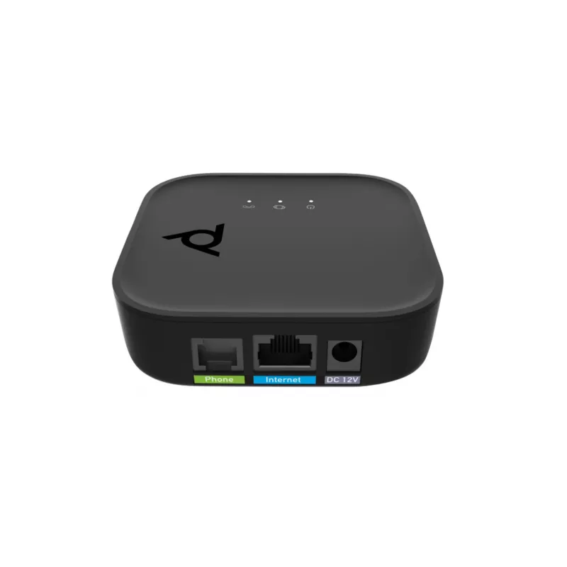 HP Poly ATA 400 1FXS Voice Port VoIP-Adapter mit Open SIP und Netzteil