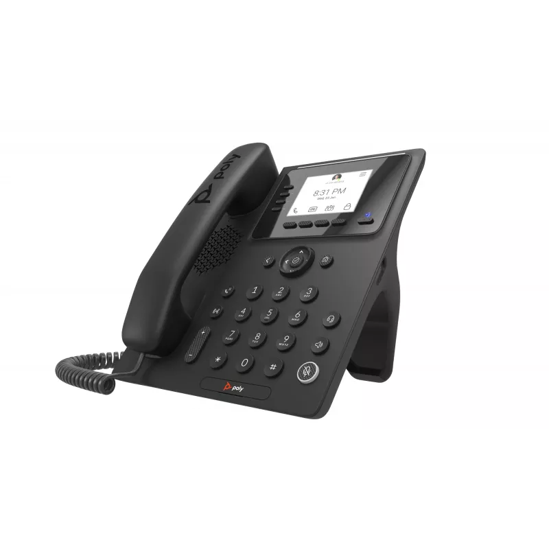Desk IP-Telefon Poly HP CCX 350 Microsoft Teams, PoE-fähig, Business-Media-Telefon