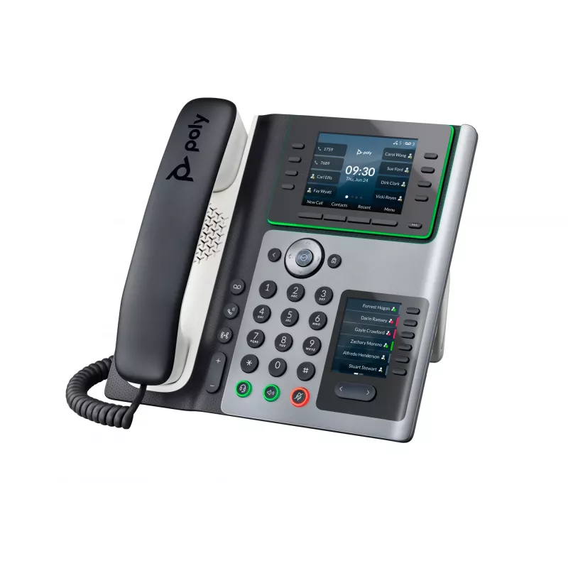 HP Poly Edge E450 IP-Telefon und PoE-fähig, IPS, 4:3, WPA2-Enterprise, EAP-TLS, HTTPS, ENERGY STAR, EAC, RoHS, Federal Communications Commission (FCC), CE, 0 - 40 °C