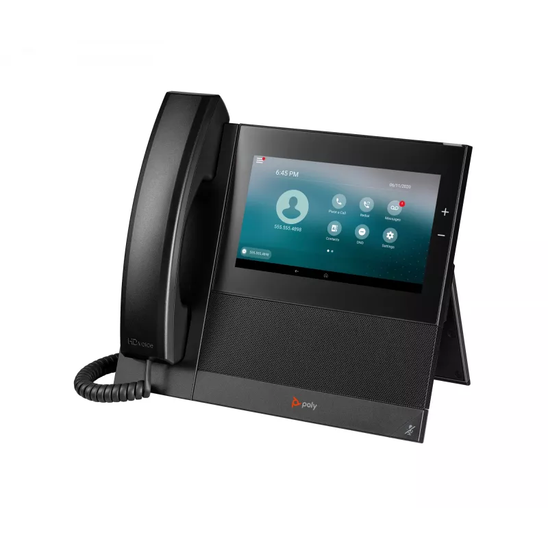 HP Poly CCX 600 Business Media Phone mit Open SIP und PoE-fähig