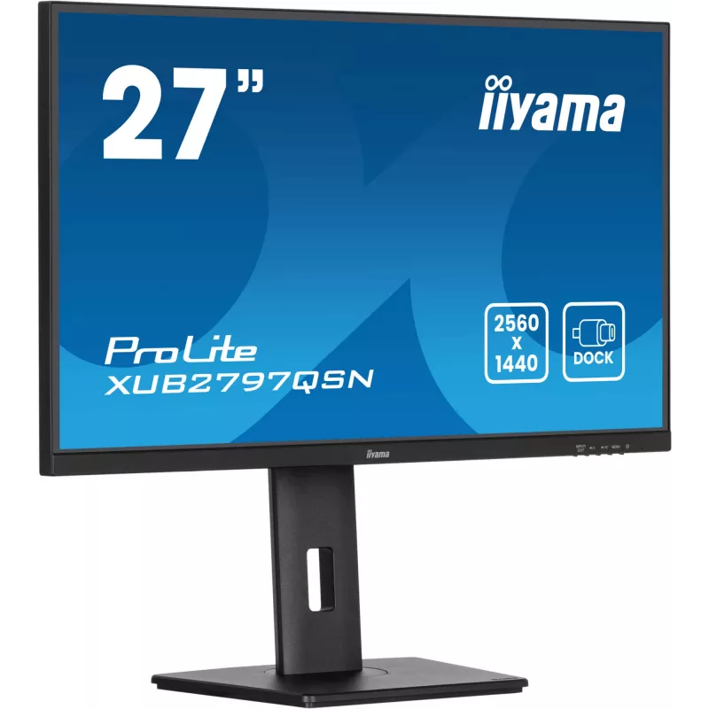 iiyama ProLite XUB2797QSN-B2 Computer Monitor 68,6 cm (27 Zoll) 2560 x 1440 Pixel Quad HD LED Schwarz
