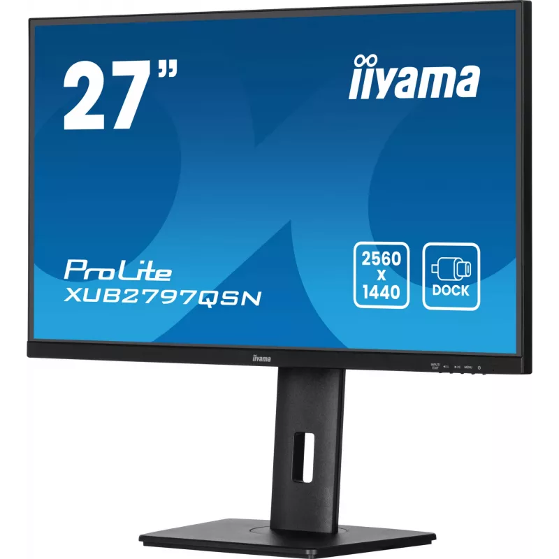 iiyama ProLite XUB2797QSN-B2 Computer Monitor 68,6 cm (27 Zoll) 2560 x 1440 Pixel Quad HD LED Schwarz
