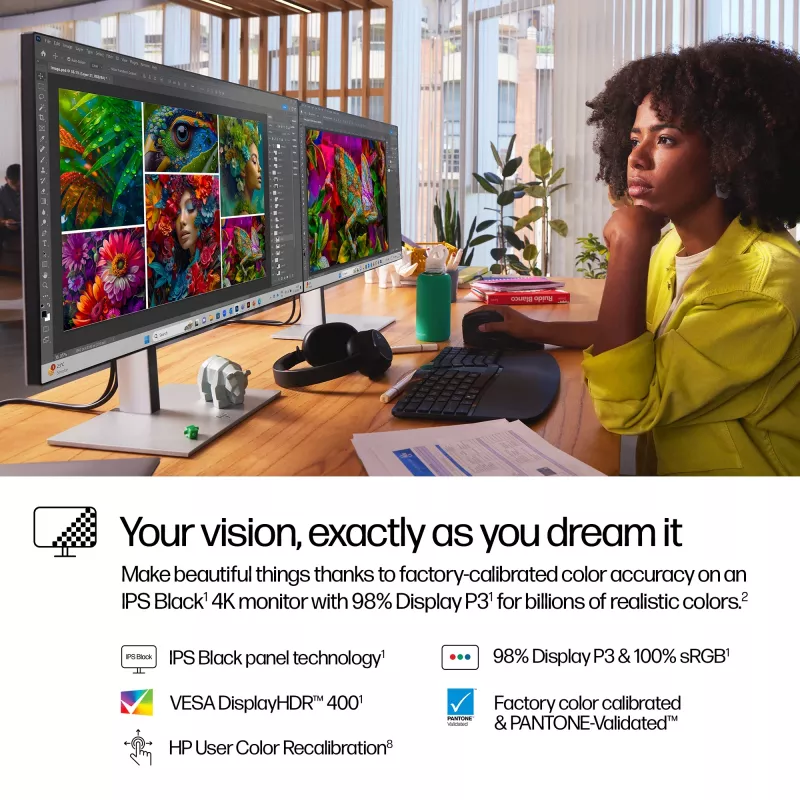Monitor HP Series 7 Pro 27 Zoll 4K Thunderbolt 4 LCD 3840 x 2160