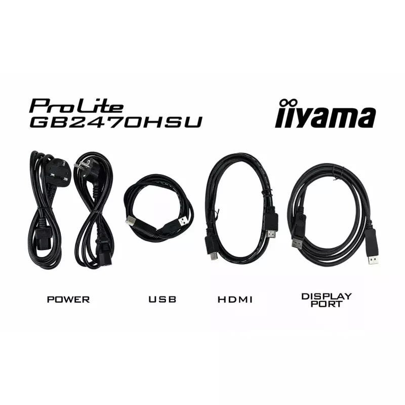 iiyama G-MASTER GB2470HSU-B6 Computer Monitor 60,5 cm (23,8 Zoll) 1920 x 1080 Pixel Full HD LCD Schwarz