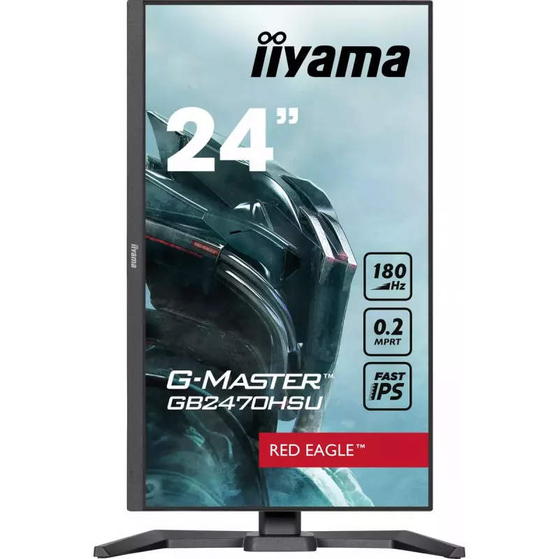 iiyama G-MASTER GB2470HSU-B6 Computer Monitor 60,5 cm (23,8 Zoll) 1920 x 1080 Pixel Full HD LCD Schwarz