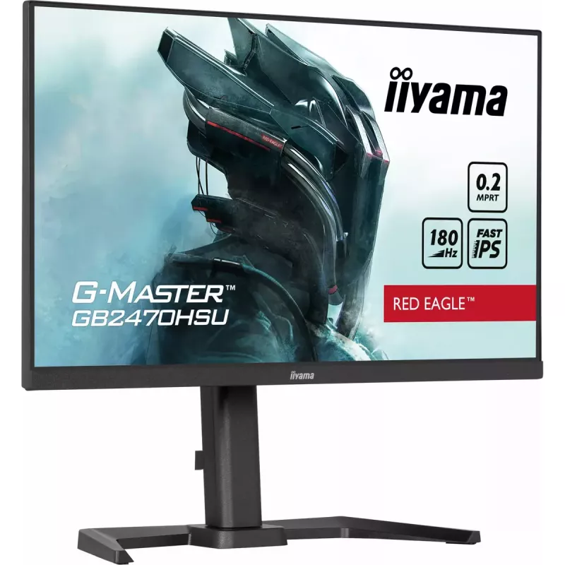 iiyama G-MASTER GB2470HSU-B6 Computer Monitor 60,5 cm (23,8 Zoll) 1920 x 1080 Pixel Full HD LCD Schwarz