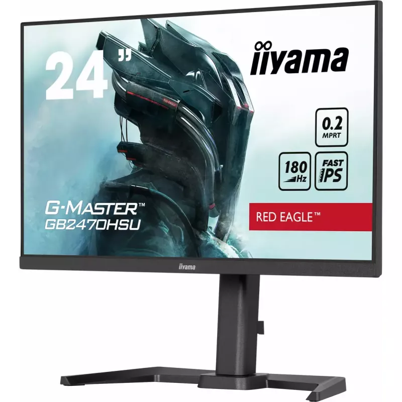 iiyama G-MASTER GB2470HSU-B6 Computer Monitor 60,5 cm (23,8 Zoll) 1920 x 1080 Pixel Full HD LCD Schwarz