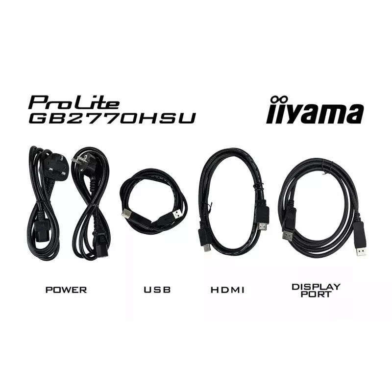 iiyama G-MASTER GB2770HSU-B6 Computer Monitor 68,6 cm (27 Zoll) 1920 x 1080 Full HD LCD Schwarz