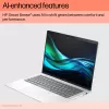 HP EliteBook 1040 G11 Intel Core Ultra 7 155H Laptop 35,6 cm (14 Zoll) WUXGA 16 GB LPDDR5x-SDRAM 512 GB SSD Wi-Fi 7 (802.11be) Windows 11 Pro AI PC Silber