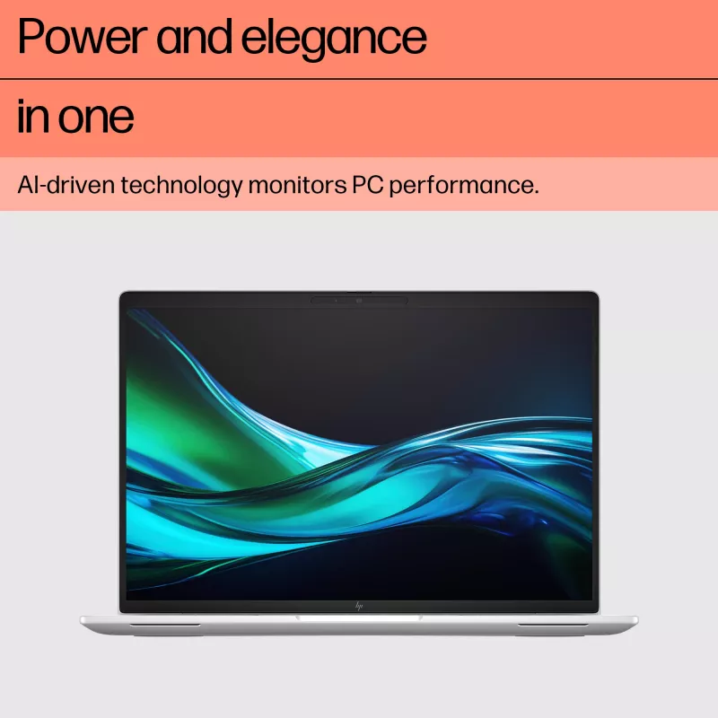 HP EliteBook 1040 G11 Intel Core Ultra 7 155H Laptop 35,6 cm (14 Zoll) WUXGA 16 GB LPDDR5x-SDRAM 512 GB SSD Wi-Fi 7 (802.11be) Windows 11 Pro AI PC Silber