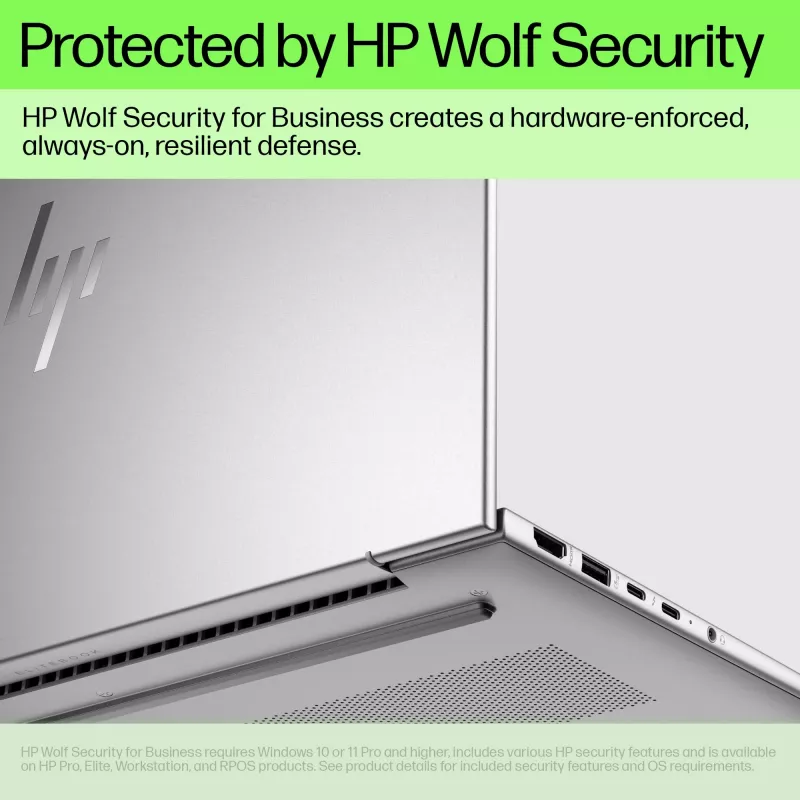 HP EliteBook 660 G11 Intel Core Ultra 5 125U Laptop 40,6 cm (16 Zoll) WUXGA 16 GB DDR5-SDRAM 512 GB SSD Wi-Fi 6E (802.11ax) Windows 11 Pro KI-PC Silber