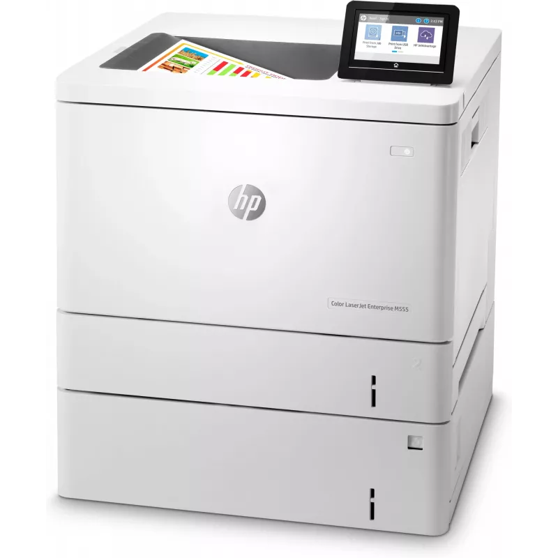 HP Color LaserJet Enterprise M555x, Laser, Farbe, 1200 x 1200 DPI, A4, 38 ppm, Duplexdruck