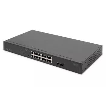 Unmanaged Switch Digitus DN-95347-2 16-Port Gigabit Ethernet 1U