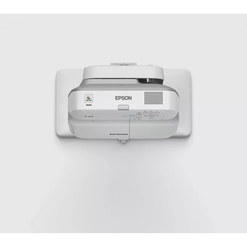 Epson EB-685W Ultra-Kurzdistanzprojektor 3500 ANSI Lumen 3LCD WXGA (1280x800) Weiß, Grau