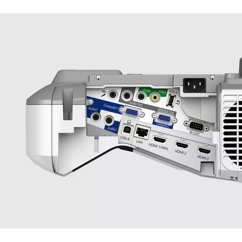 Epson EB-685W Ultra-Kurzdistanzprojektor 3500 ANSI Lumen 3LCD WXGA (1280x800) Weiß, Grau