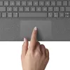LOGITECH Folio Touch Tastaturhülle mit Hintergrundbeleuchtung und Trackpad Oxford Grau für iPad Air (4. Generation) Deutsch Qwertz