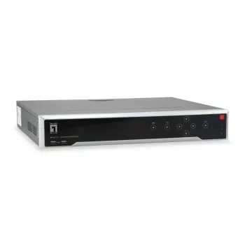 LevelOne NVR-1332 4-Bay Netzwerk-Videorekorder H.265 32 Kanäle 3840x2160