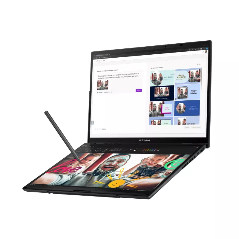 Hybrid-Laptop ASUS Zenbook Duo UX8406CA-PZ068X 14 Zoll Intel Core Ultra 9 32 GB RAM 2 TB SSD Windows 11 Pro