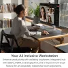 ALOGIC Desktop-Monitor - Clarity Pro - 27 Zoll - 3840x2160 (4K UHD) mit 65W PD und Webcam