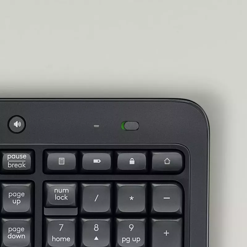 LOGITECH Mk540 Advanced Kabelloses Tastatur- und Maus-Set - Azerty Belgisch