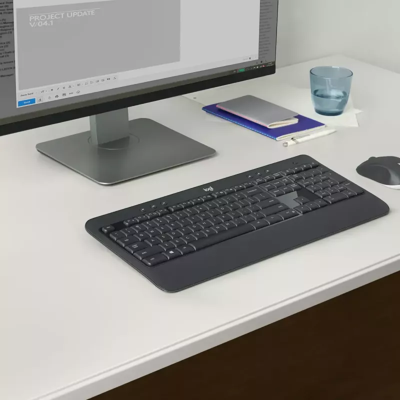 LOGITECH Mk540 Advanced Kabelloses Tastatur- und Maus-Set - Azerty Belgisch