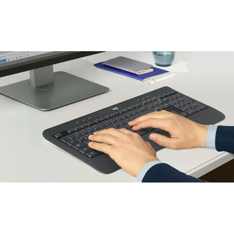 LOGITECH Mk540 Advanced Kabelloses Tastatur- und Maus-Set - Azerty Belgisch