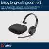 HP Poly Blackwire 5210 Monaural USB-C Headset +3.5mm Plug +USB-C/A Adapter (Bulk)