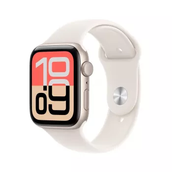 APPLE Watch SE 3 GPS 44mm Starlight Aluminium Case With Sport Band S/M - Starlight