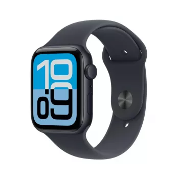 APPLE Watch SE 3 GPS 44mm Mitternacht Aluminiumgehäuse mit Sportarmband M/L - Mitternacht