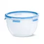 EMSA CLIP & CLOSE N10114 Runder Behälter 2,6 L Blau, Transparent 1 Stück