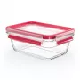 EMSA CLIP & CLOSE N10408 Rechteckige Box 0,85 l Transparent 1 Stück(e)