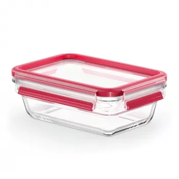 EMSA CLIP & CLOSE N10406 Rechteckige Box 0,7 L Transparent 1 Stück