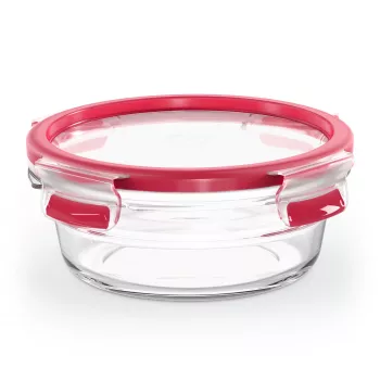 EMSA CLIP & CLOSE N10403 Runde Dose 0,6 L Transparent 1 Stk.