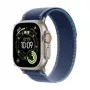 APPLE Watch Ultra 3 (2025) LTE 49mm Titanium Gehäuse mit Trail Loop S/M - Blau