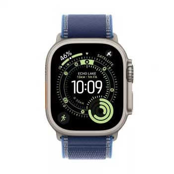 APPLE Watch Ultra 3 (2025) LTE 49mm Titanium Gehäuse mit Trail Loop S/M - Blau