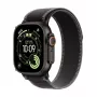 APPLE Watch Ultra 3 (2025) LTE 49mm Titanium Gehäuse mit Trail Loop M/L - Schwarz/Dunkelgrau