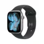 APPLE Watch Series 11 GPS 46mm Space Graues Aluminiumgehäuse mit schwarzem Sportarmband S/M