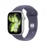 APPLE Watch Series 11 GPS + Cellular 46mm Silber Aluminiumgehäuse mit Purple Fog Sportarmband M/L
