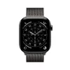 APPLE Watch Series 11 GPS + Cellular 46mm Schiefer Titanium Gehäuse mit Schiefer Milanese Loop M/L