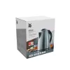 WMF Stelio 0413020012 Wasserkocher 1,7 L 2400 W Schwarz, Edelstahl